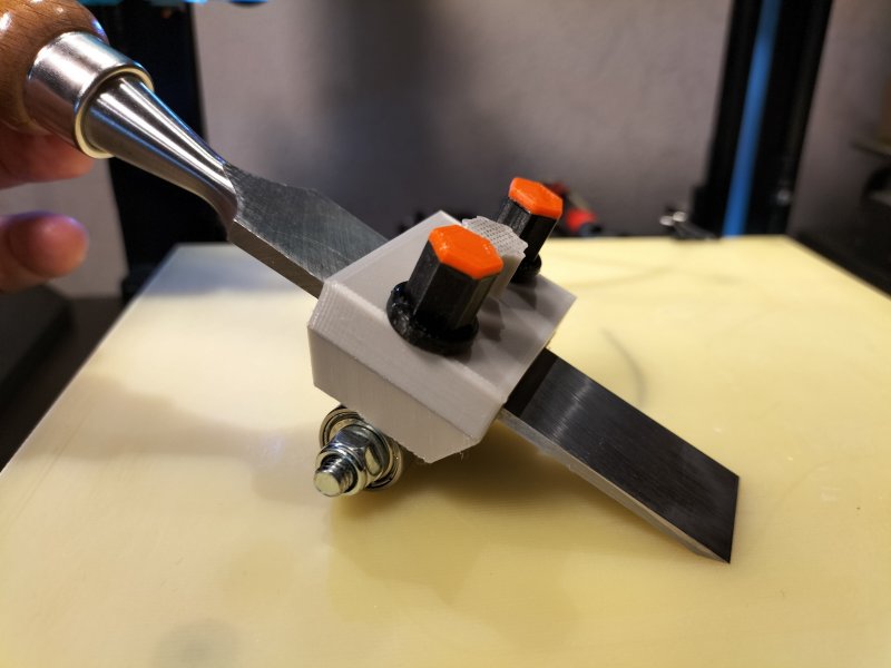 Schaerfhilfe / Sharpening jig by Andys1957 Download free STL model