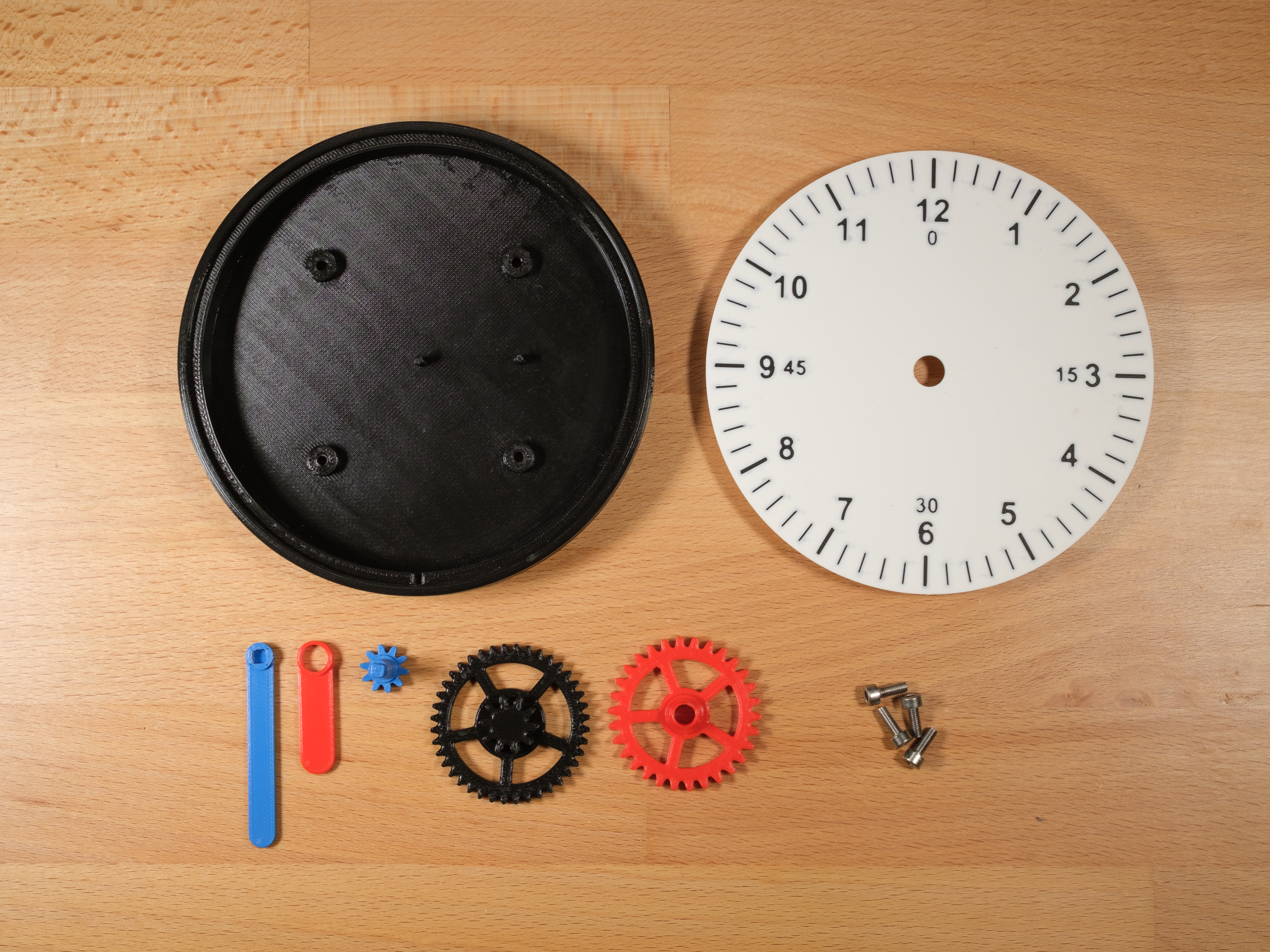 Miniatura 2 do modelo 3D Children's Learning Clock