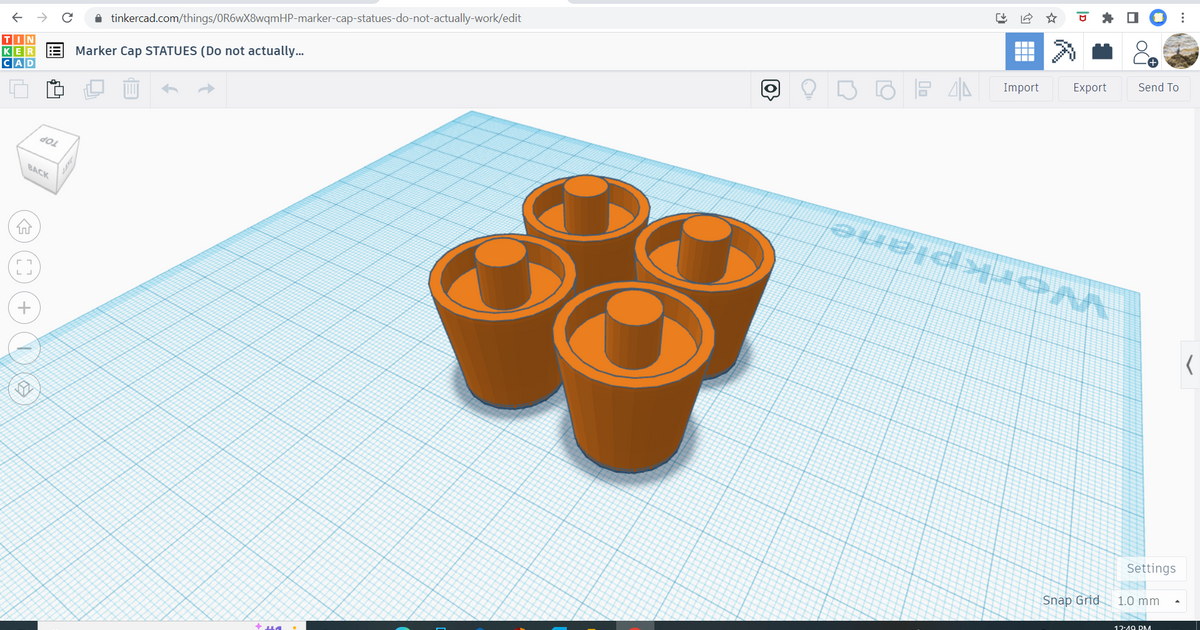 Marker Cap Statues (Not real, just statues) by Monkeyface112 | Download ...