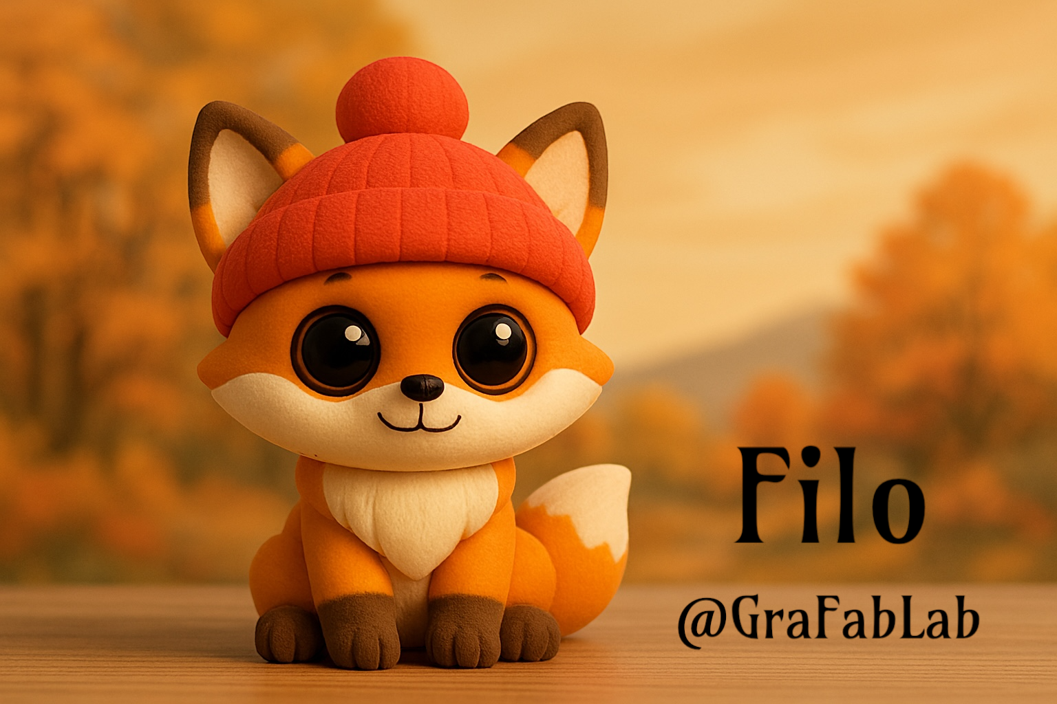 Filo’s Little World. Cute Fox STL