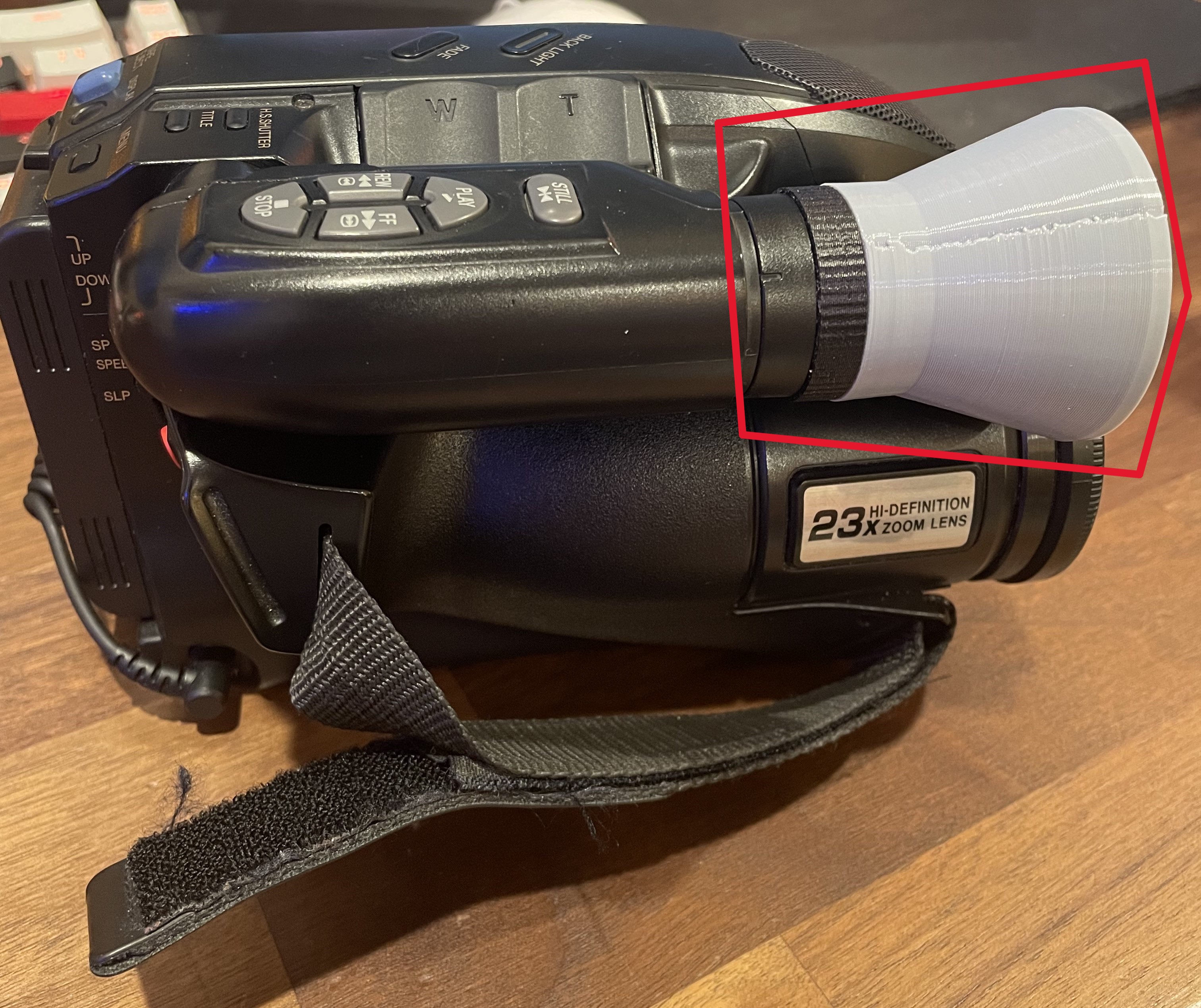 Quasar VML458 Camera Viewfinder Replacement Parts