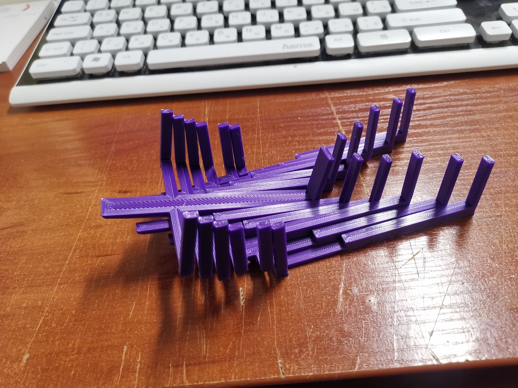 Miniatura 2 do modelo 3D Stackable Card Tray