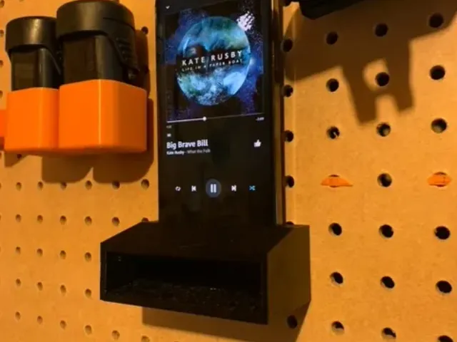 Pegboard Phone Amp