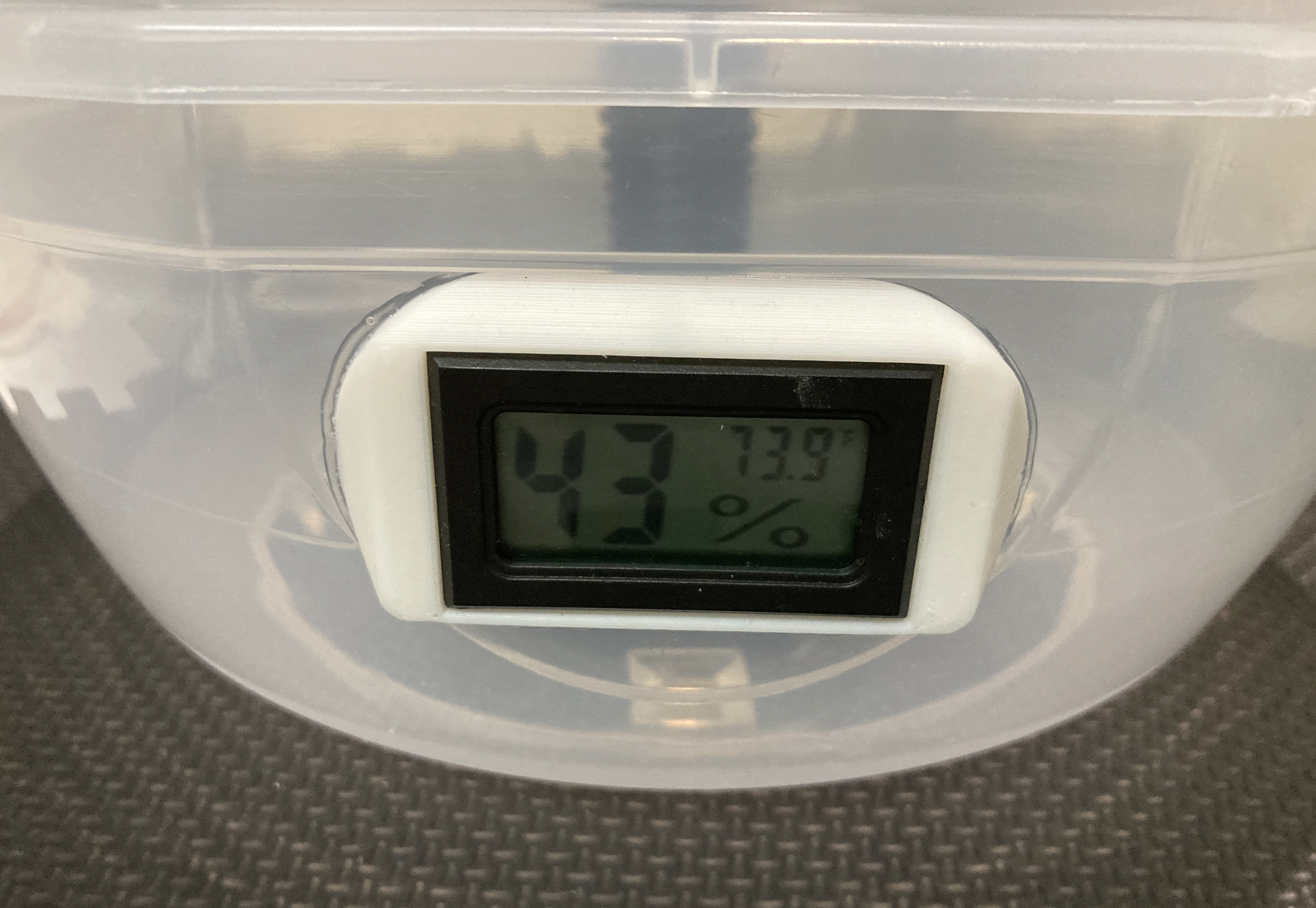 Dry Box Humidity-Temperature Meter Holder