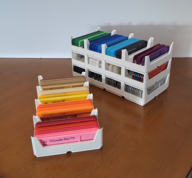 Yet Another Gridfinity Filament Sample Tray