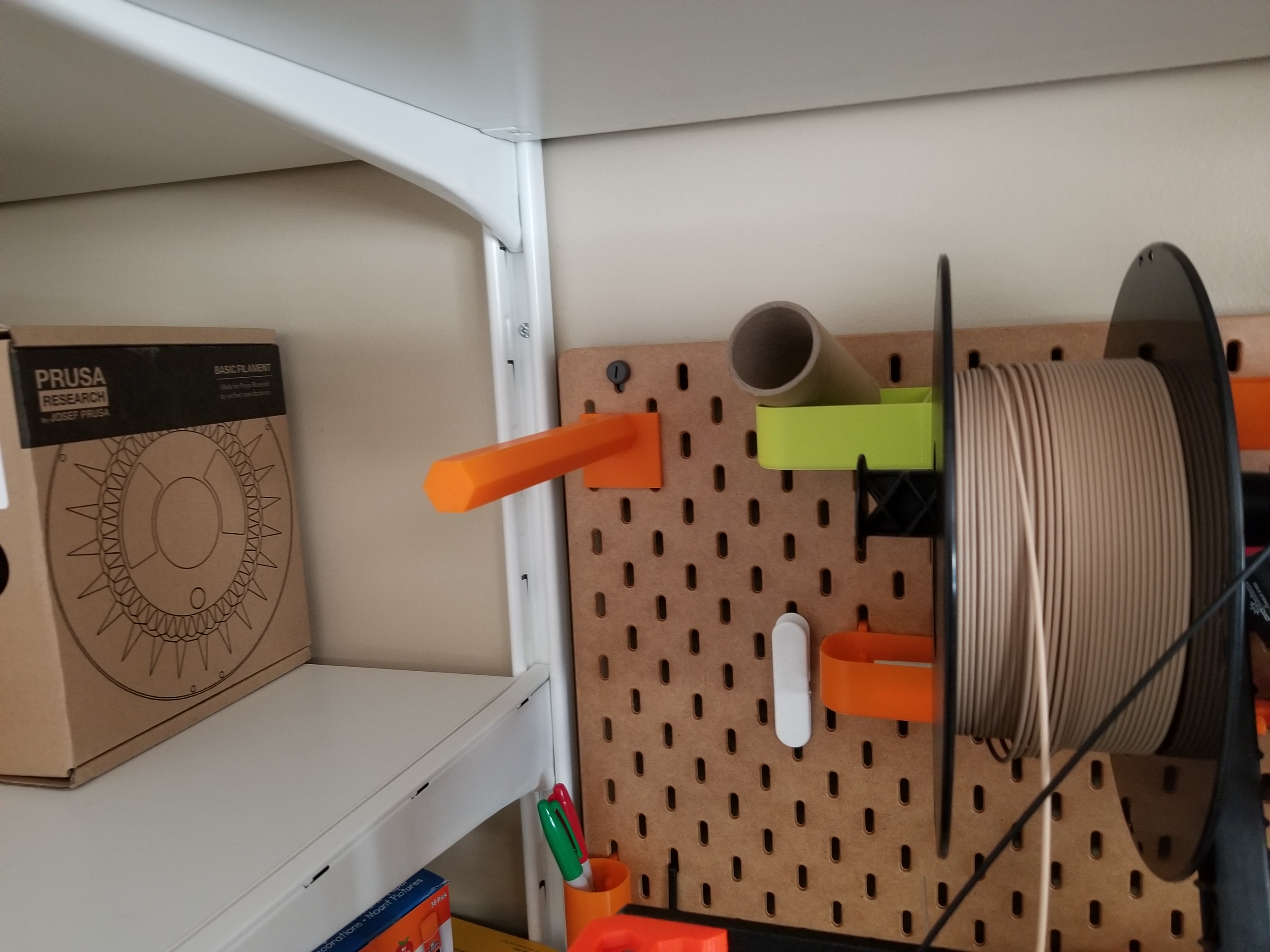 Paper Towel Holder Ikea Skadis by Bill Download free STL model