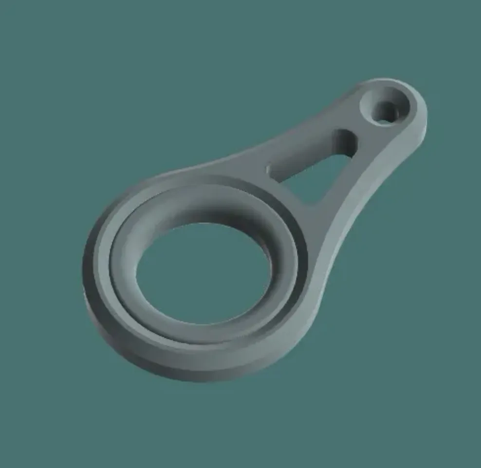 Keychain Spinner - Print in place - Fidget by 3DPrintingSam, Download free  STL model