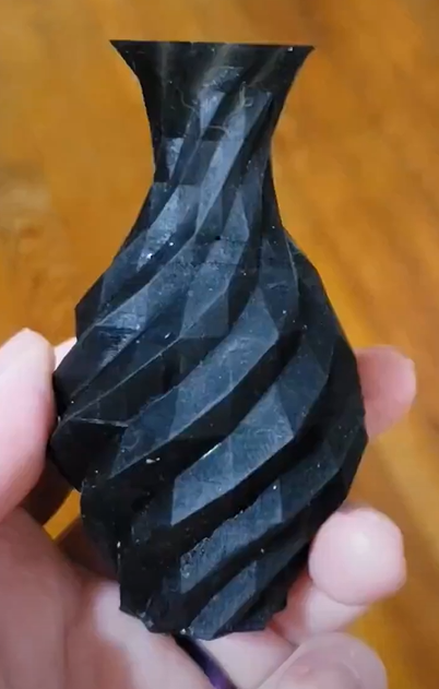 9-Pointed Star Spiral Vase