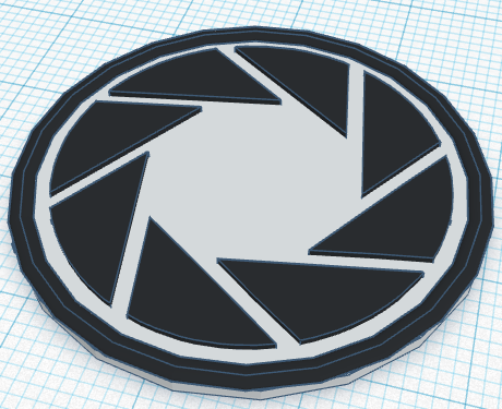 Aperture Cup Coaster