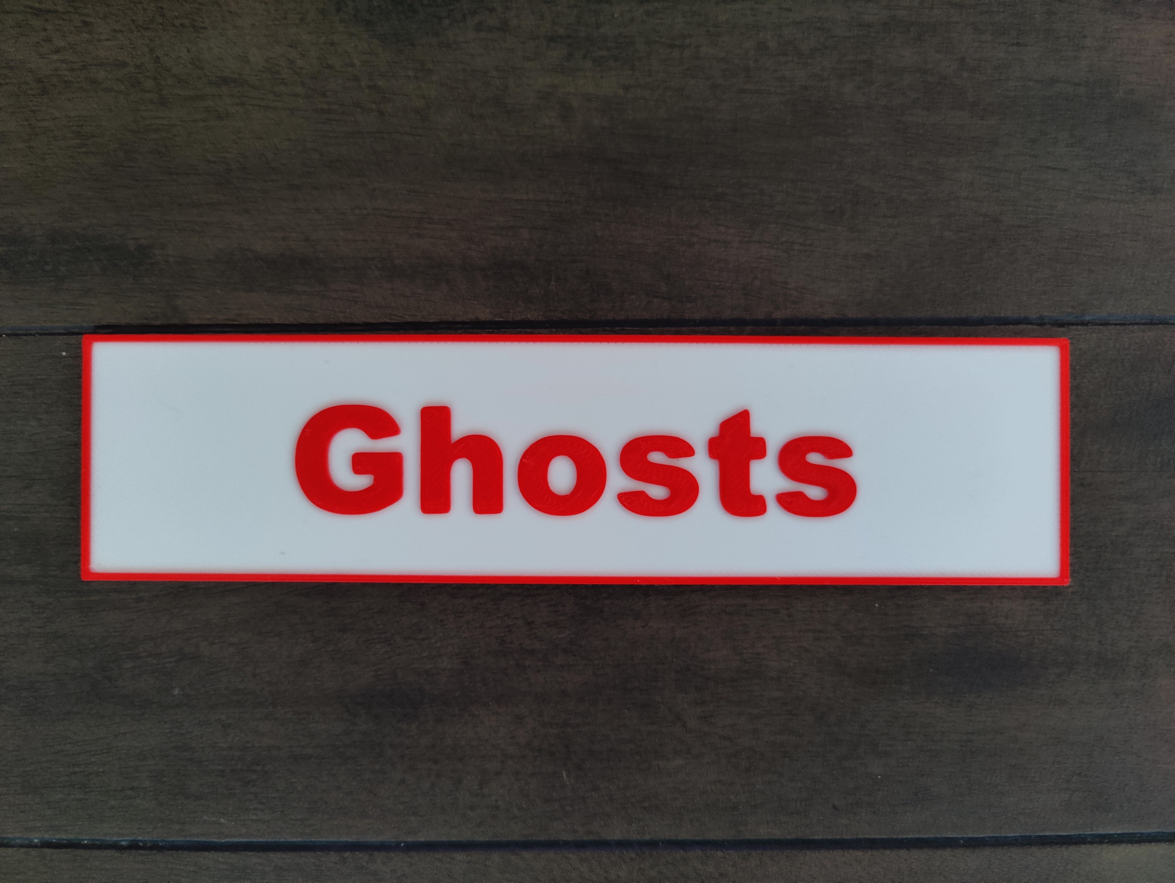 Ghosts Sign