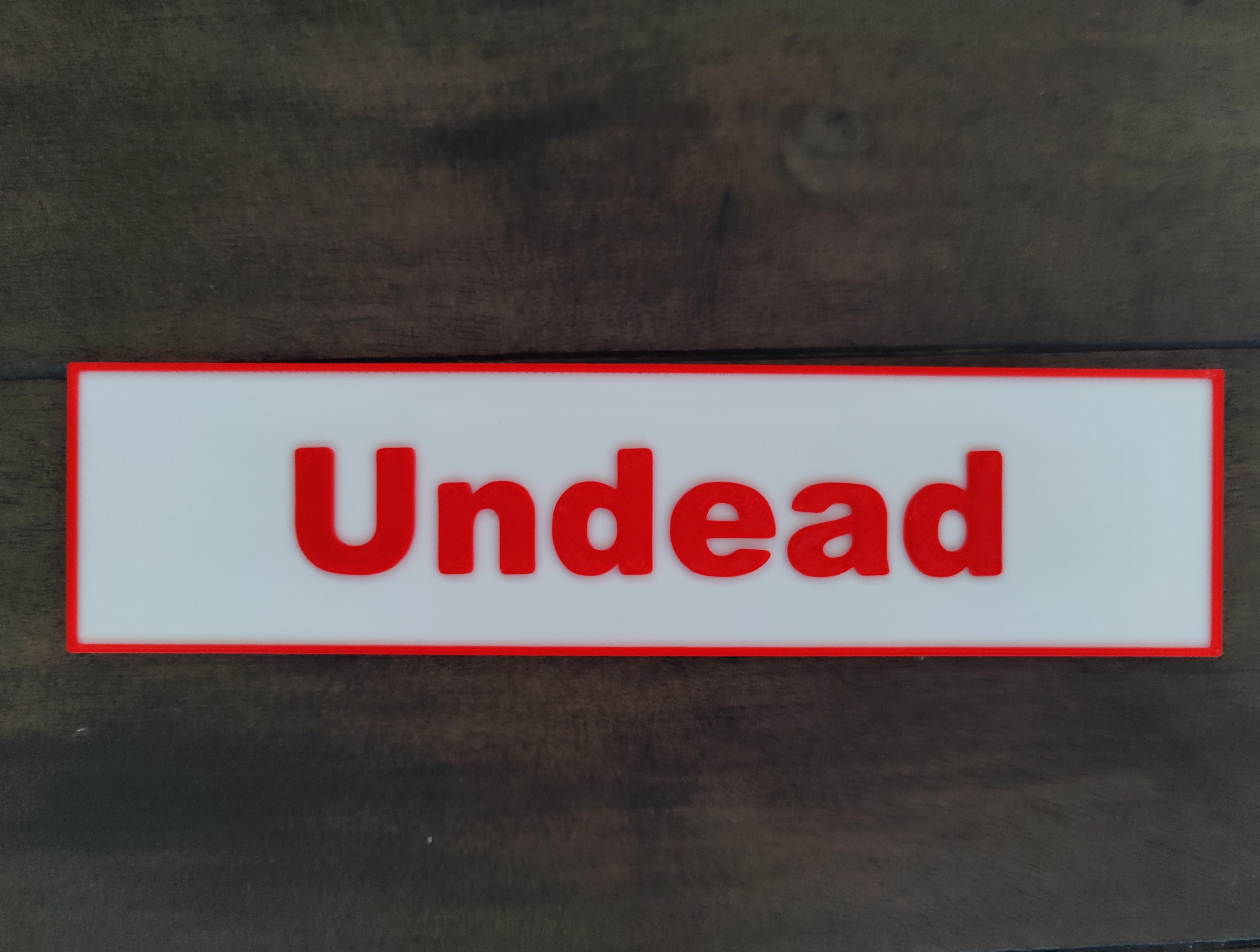 Undead Sign