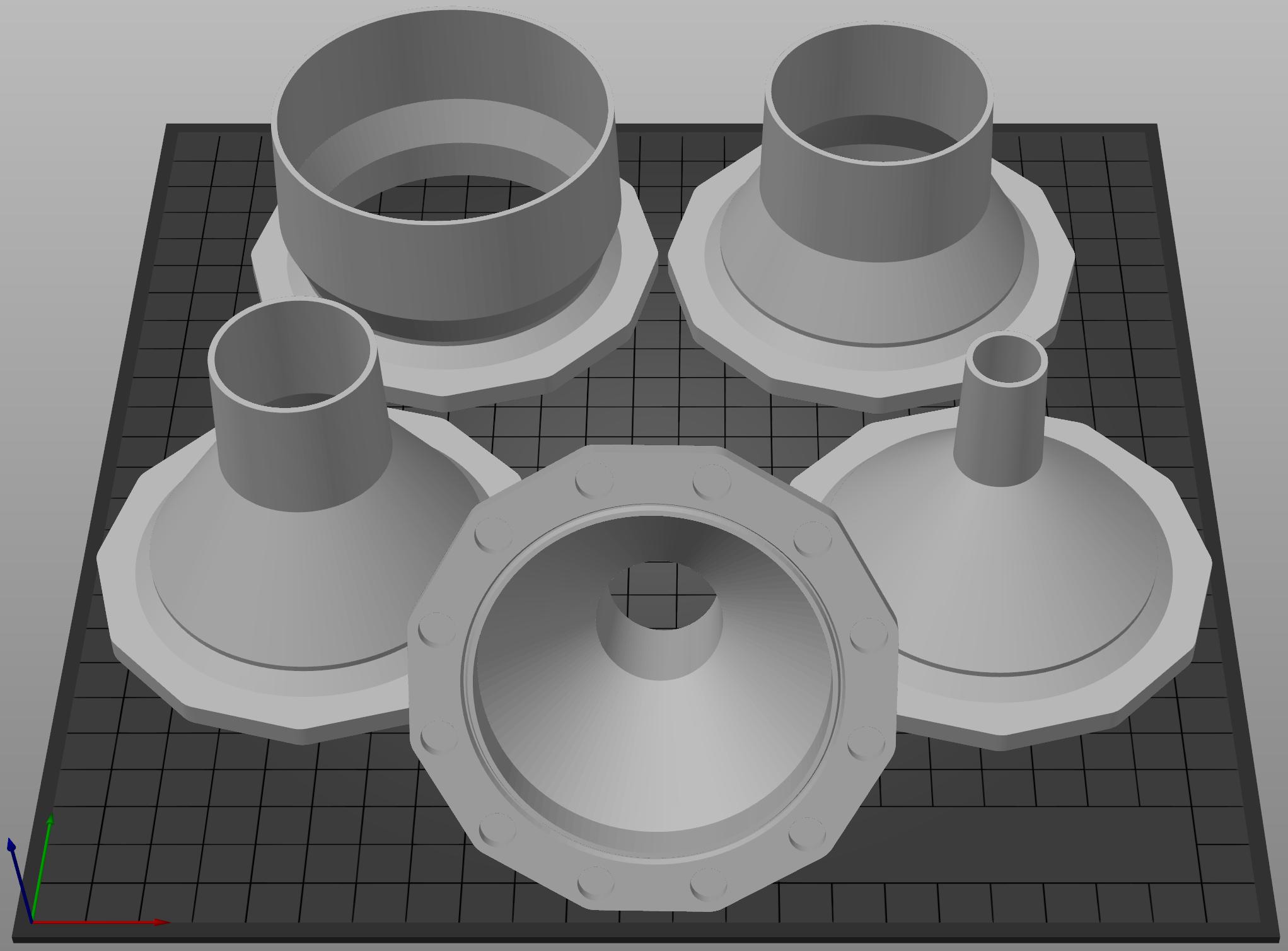 100mm vacuum hose connector by Max Download free STL model
