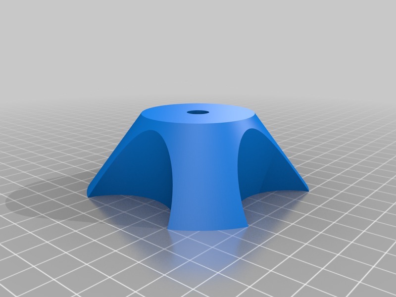 My Customized Parametric universal spool holder, large