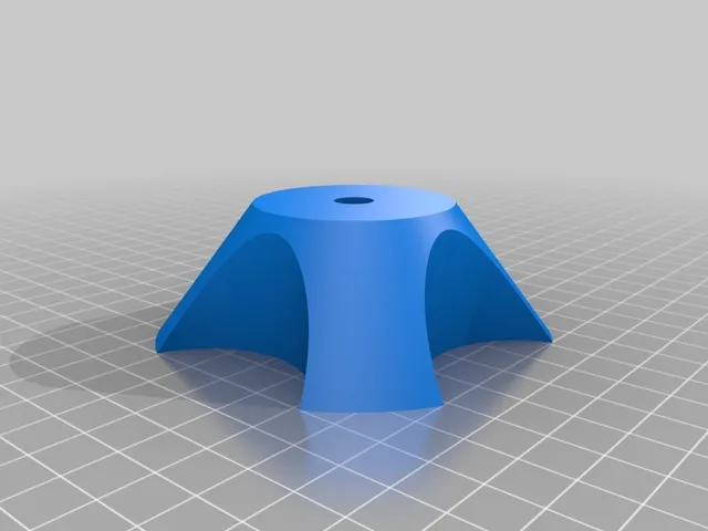 My Customized Parametric universal spool holder, large