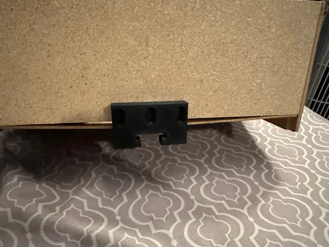 old end table drawer guide