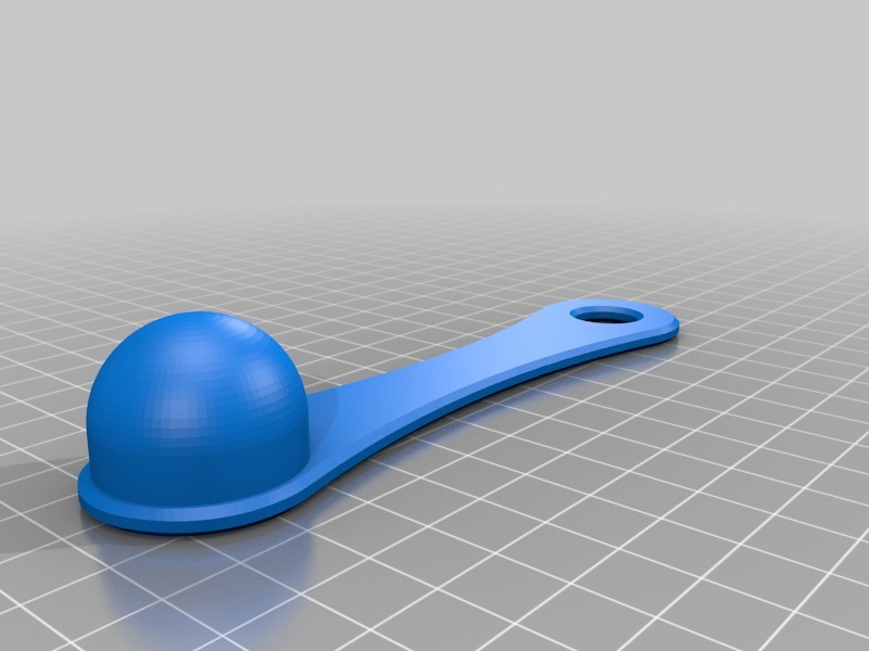 Free STL file 5g / 1.3 tsp scoop / creatine scoop 🔧・3D print