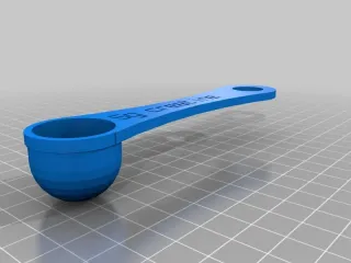 Free STL file 5g / 1.3 tsp scoop / creatine scoop 🔧・3D print