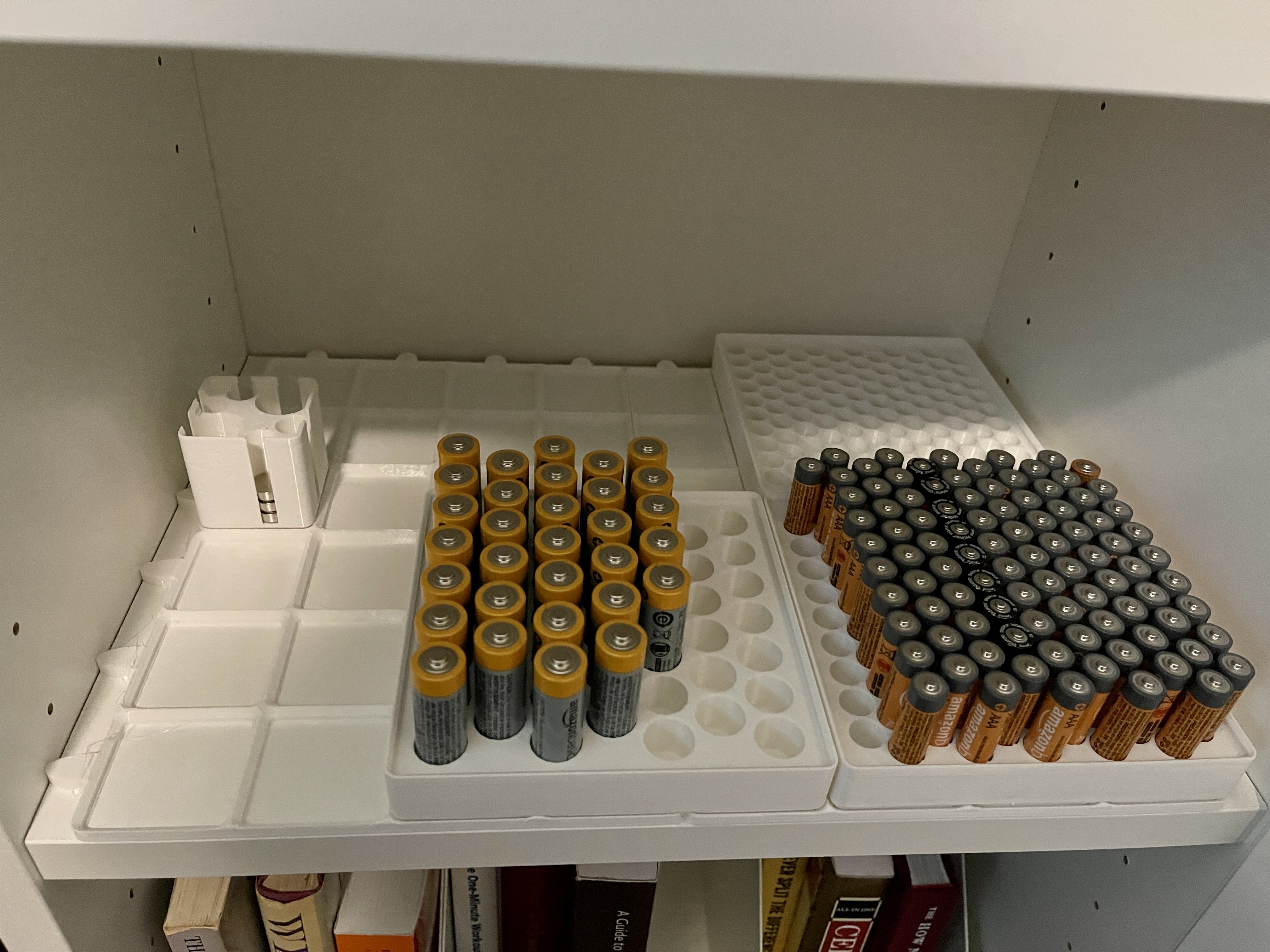 Gridfinity 3x3 AA Battery holder
