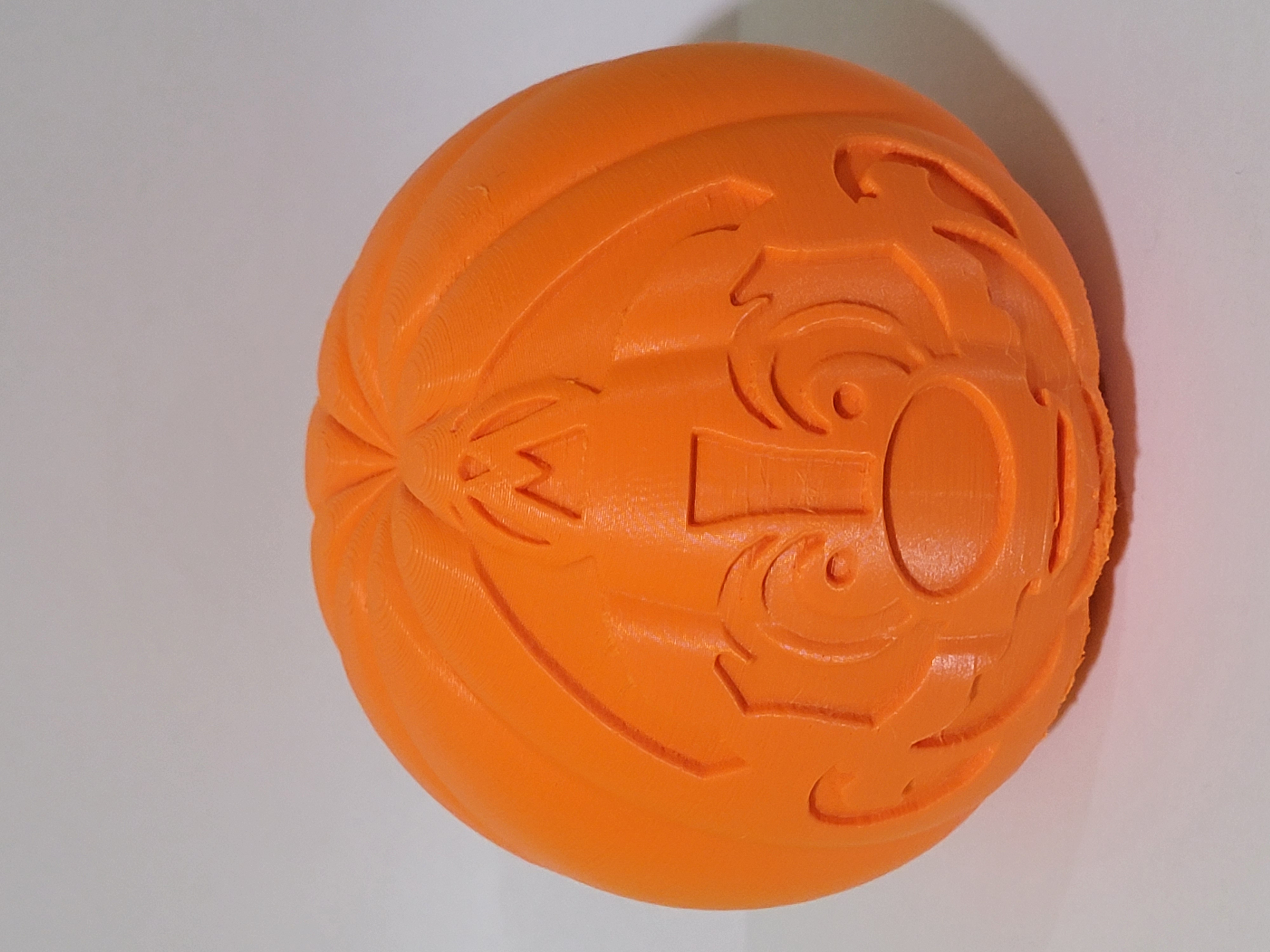 Miniatura 2 do modelo 3D Pumpkin Face Mario