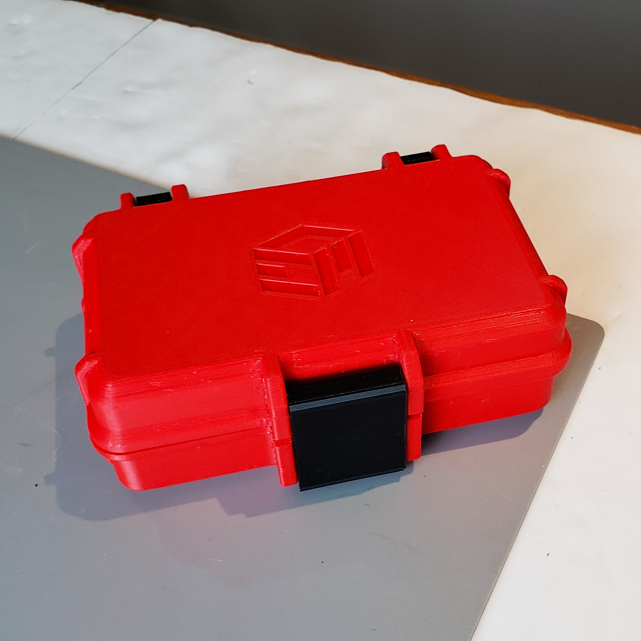 Miniatura 2 do modelo 3D Snap Latch Drill Bit Case