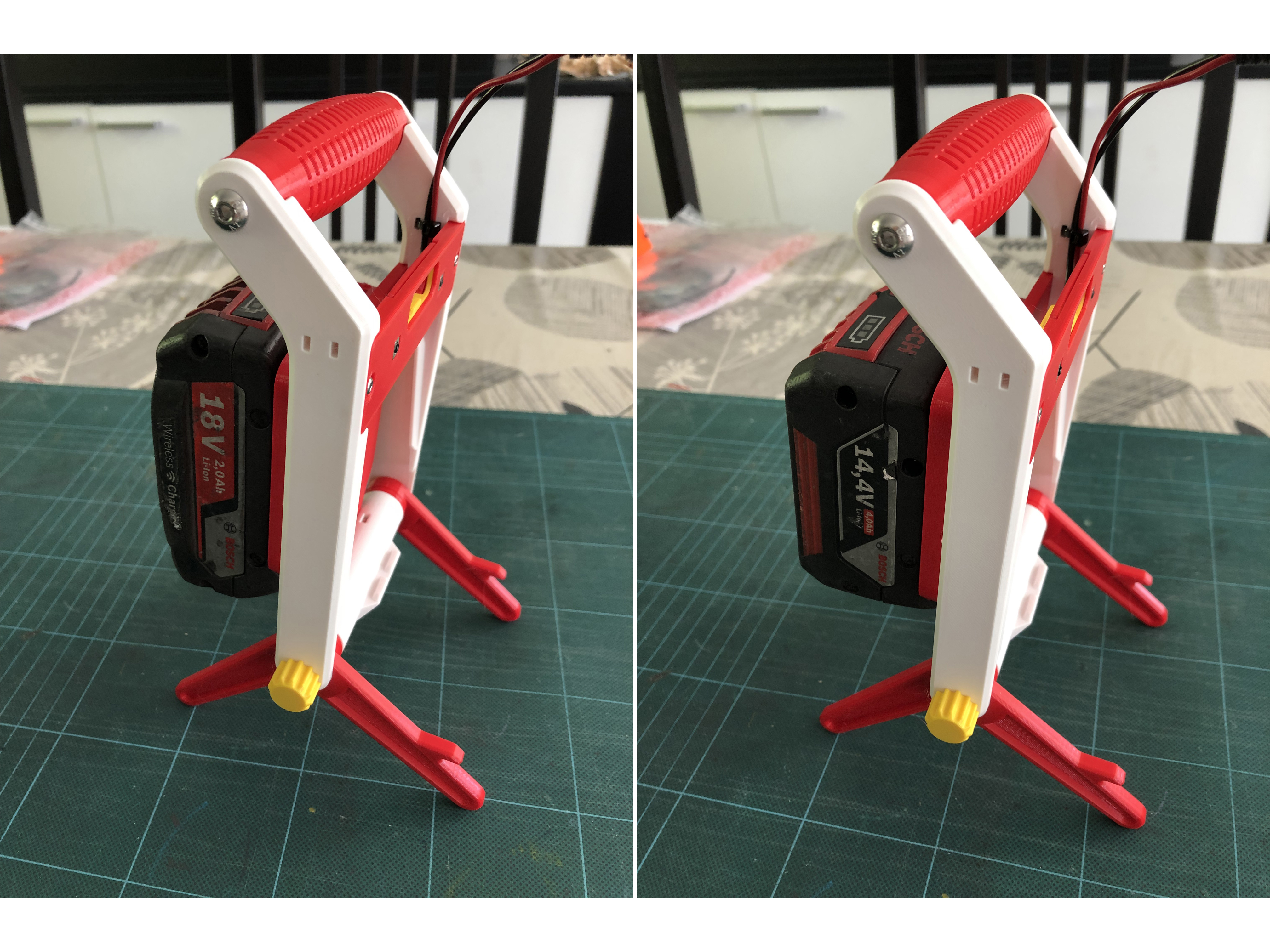 Stand for 70W Worklight - Lithium bosch battery
