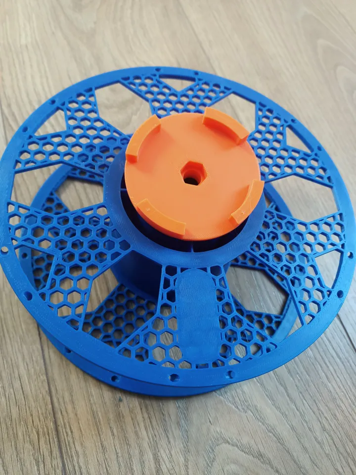 Kumi Kreator Spool Adapter for Drill by MarcElbichon, Download free STL  model