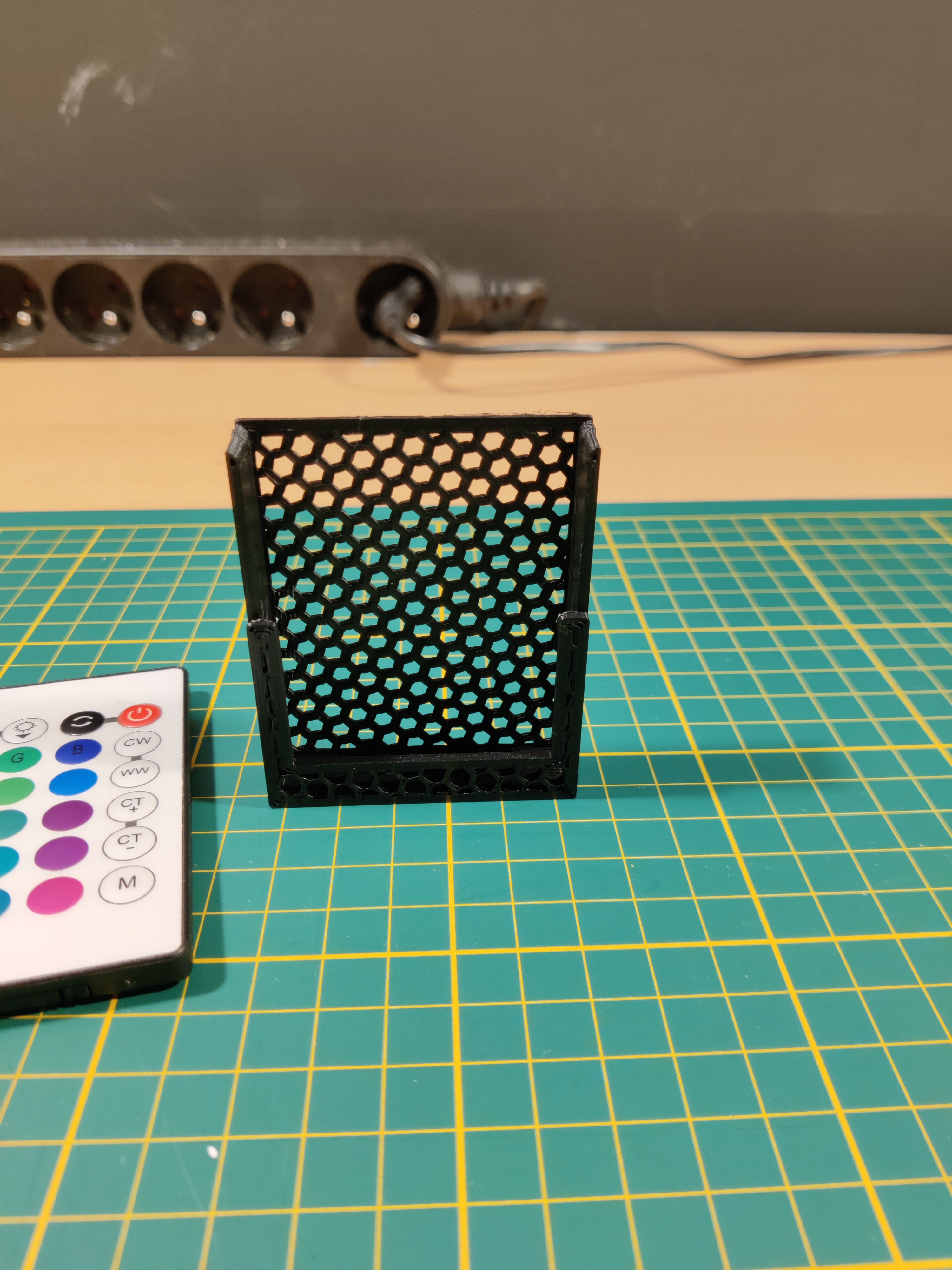 Wall mount for LED remote (Credit Card Size)