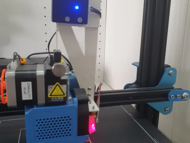 Cr10 Filament adaptor V2 with BL touch mount