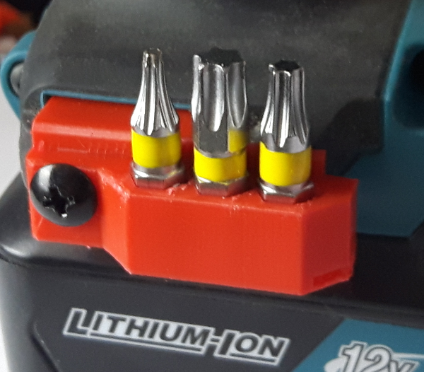 a bit holder for a Makita DF331D cordless screwdriver