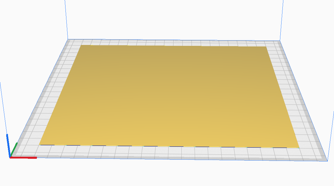 Build plate test.