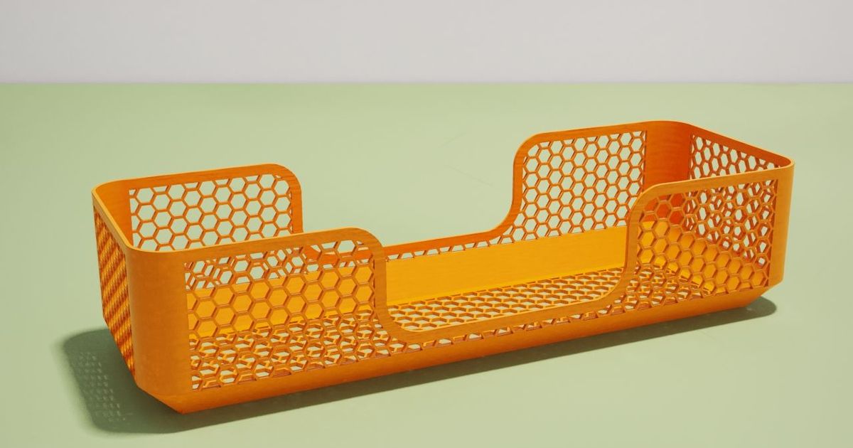 Filament efficient pen tray (19g) by lord_edel Download free STL