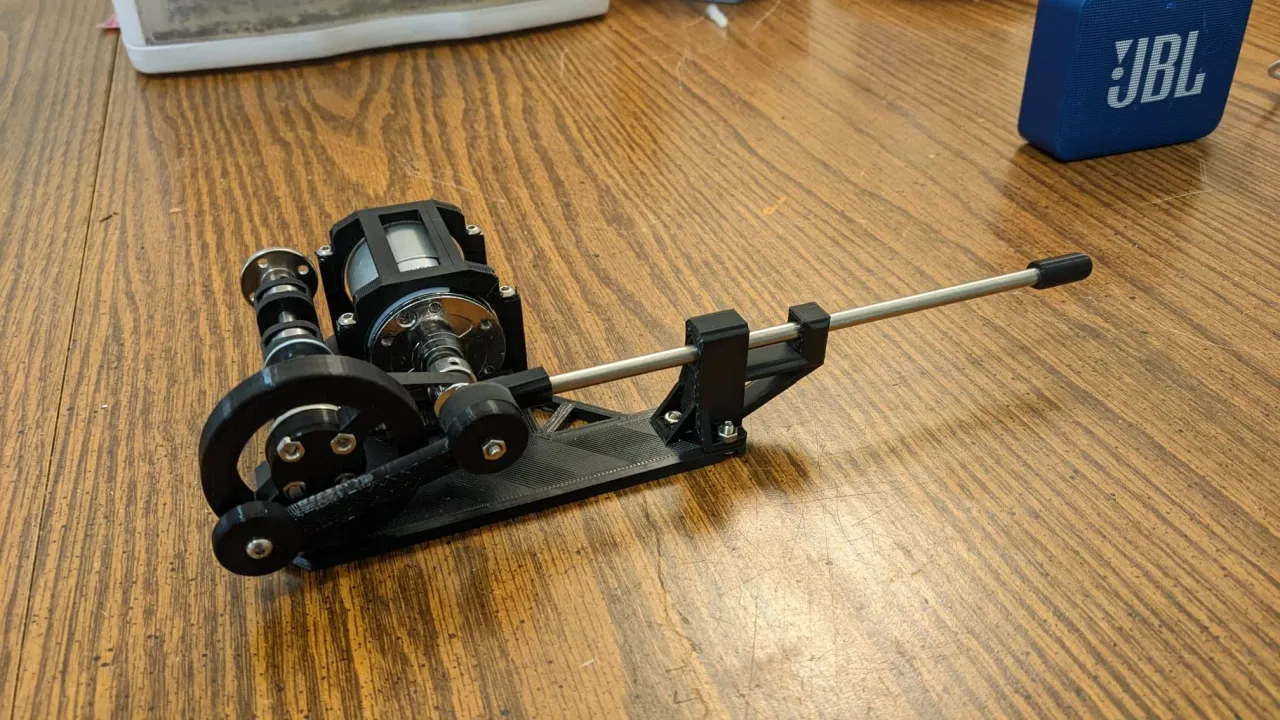 3D Print of Slider-crank linkage