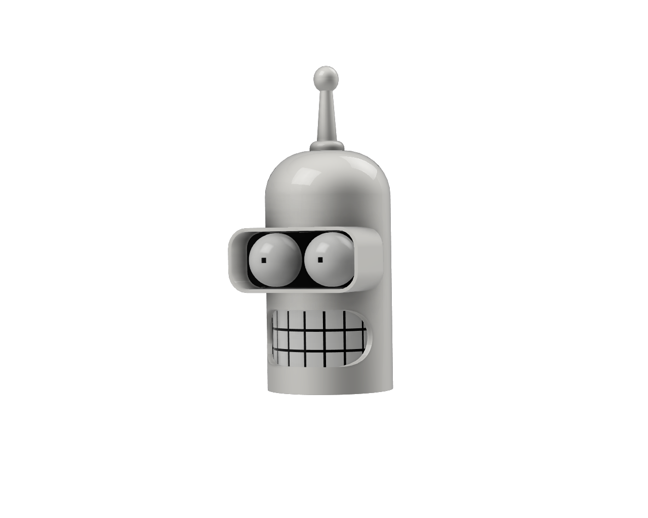 Bender Bending Rodriguez from Futurama Model by Angrysquirrel ...