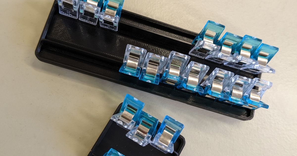 GRIDFINITY Sewing Clip Holder by Lennnard Download free STL model