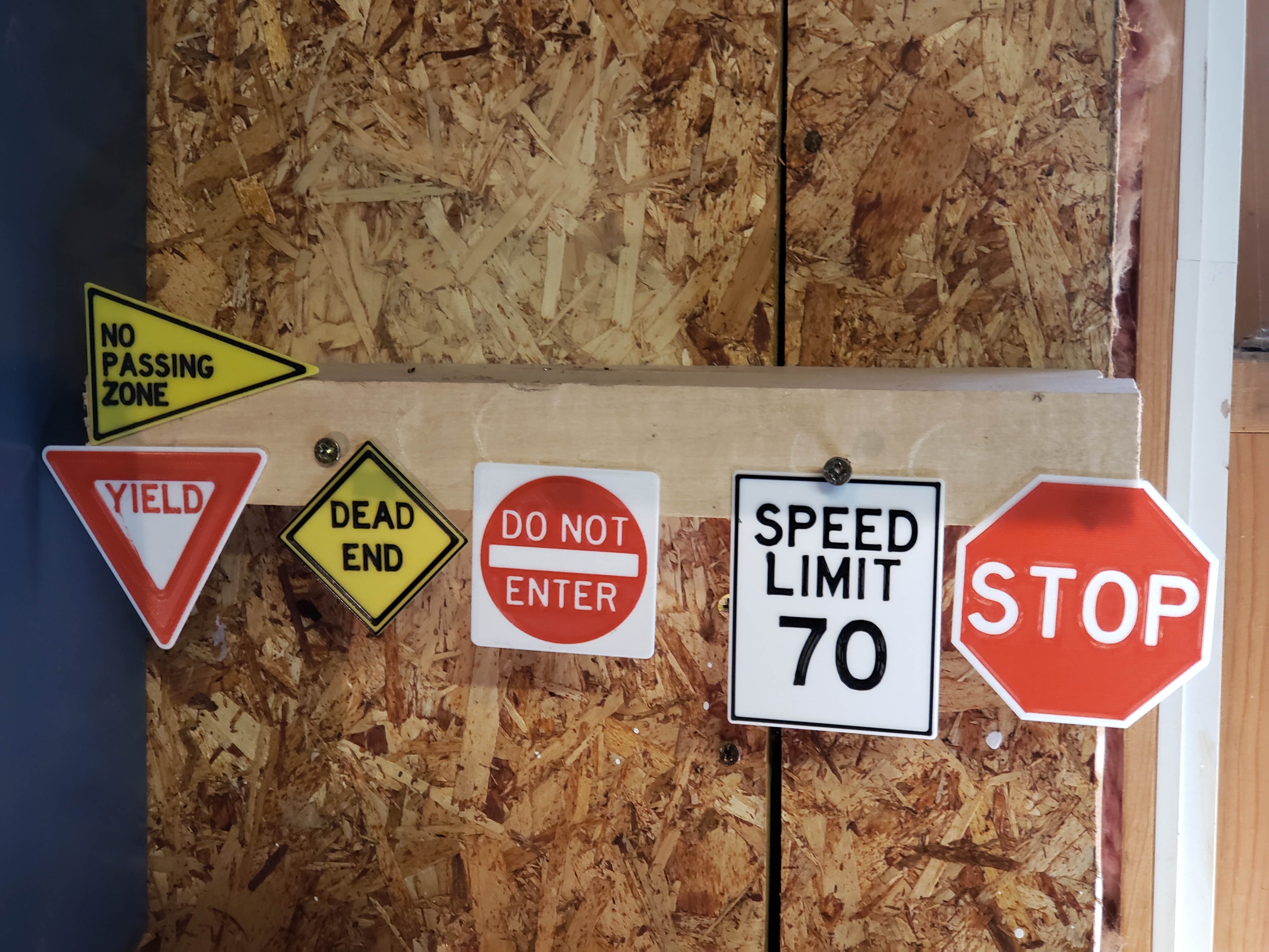 1/10th Scale Road Signs