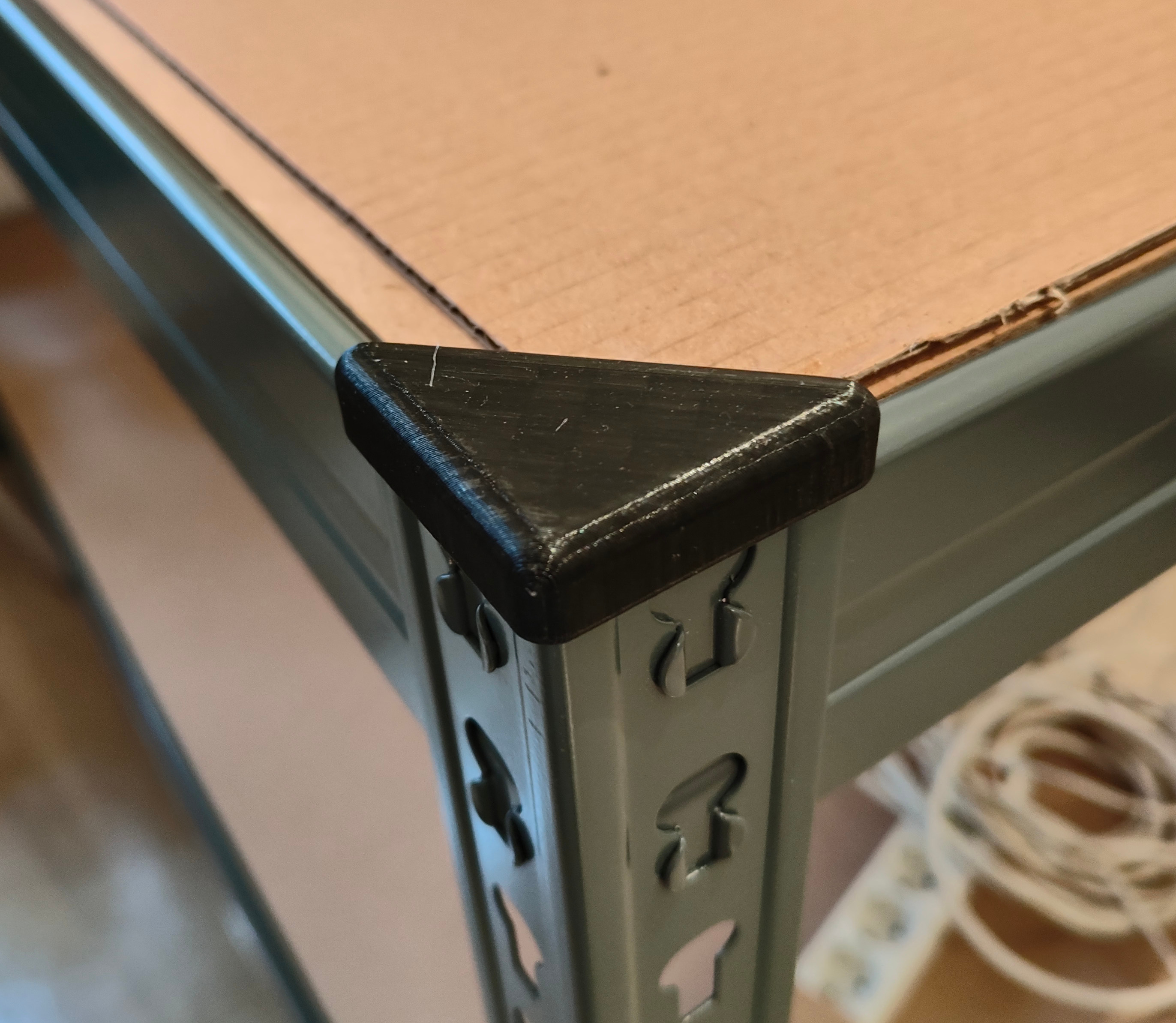 Shelving end caps 40x40mm by function.3d Download free STL model