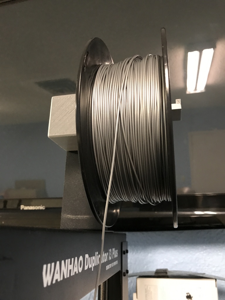 Front Spool Wanhao i3 Front Spool Holder by MakerDAD | Download free STL model ...