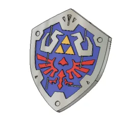 Zelda Shield Cookie Cutter STL - Cookie Cutter STL Store - Design