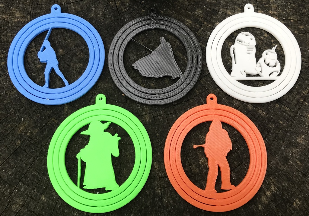 "war stars" ornaments