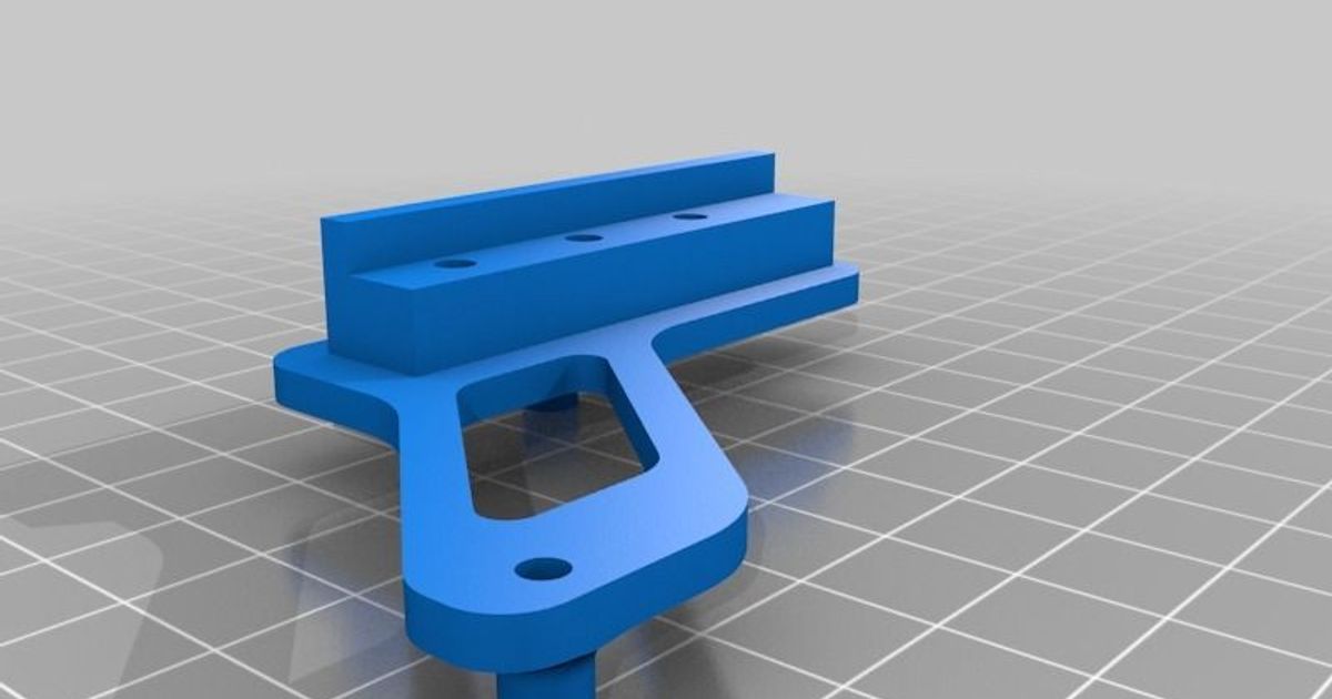 Blower fan mount for Tronxy p802e by Dan Murphy Download free STL