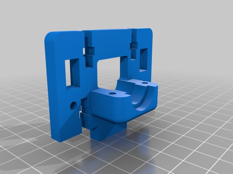 Tronxy p802e e3d v6 adapter by Dan Murphy | Download free STL model ...
