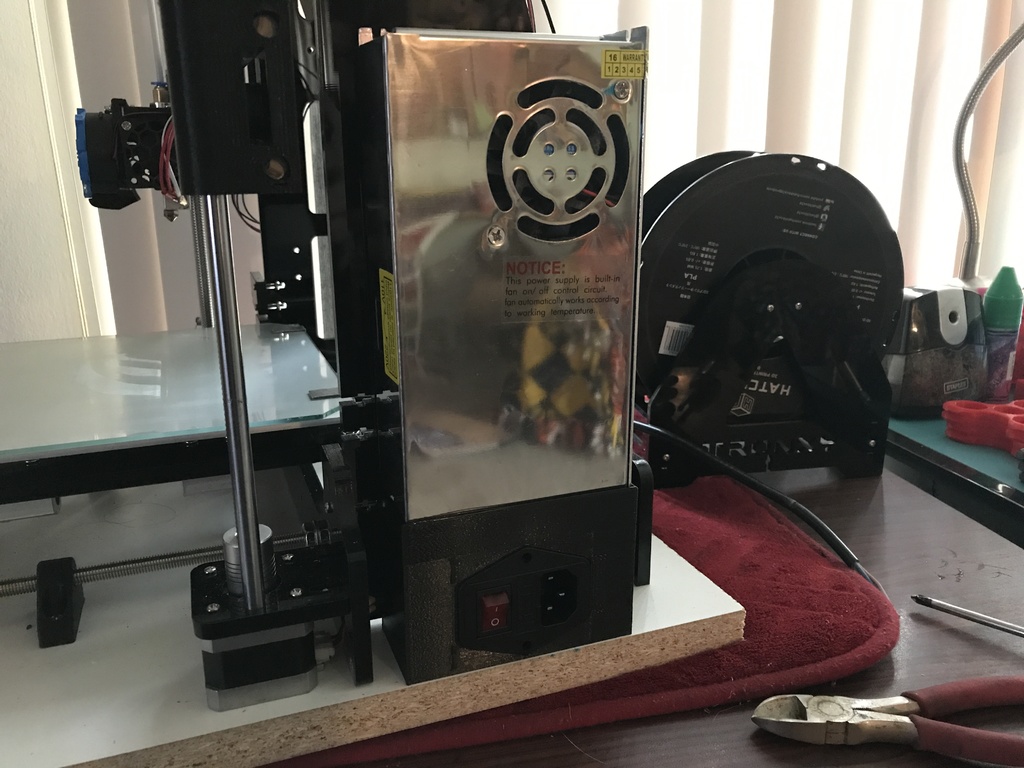 Tronxy p802e power supply cover by Dan Murphy | Download free STL model ...