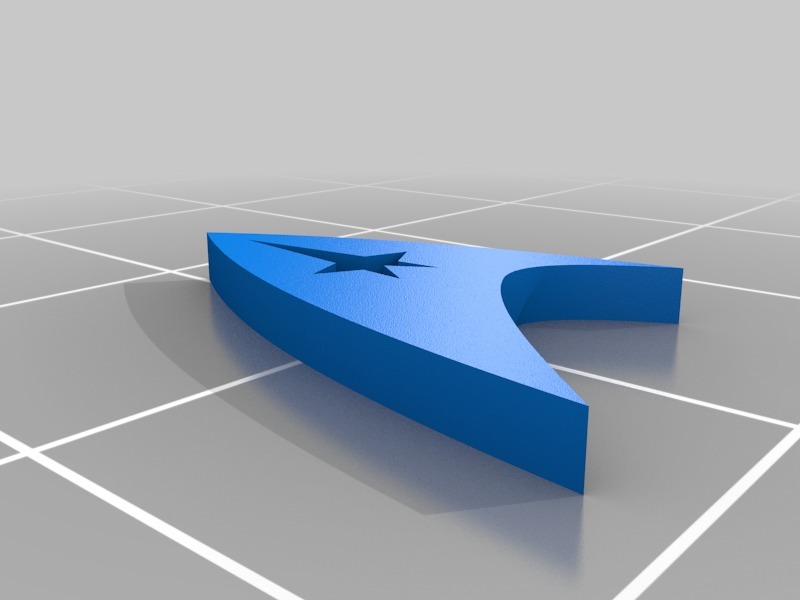 Miniatura 3 do modelo 3D Star Trek Spinner cap 