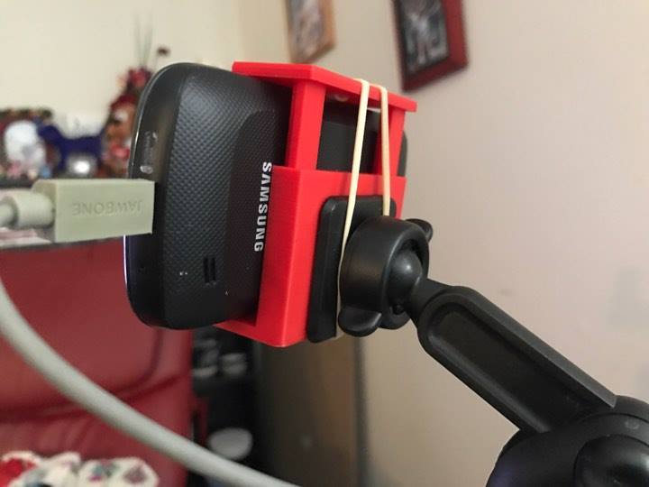 Phone Clamp for suction cup mount