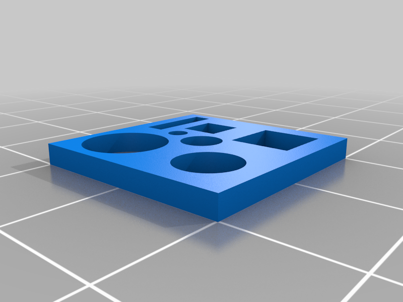 Horizontal Expansion Calibration plate