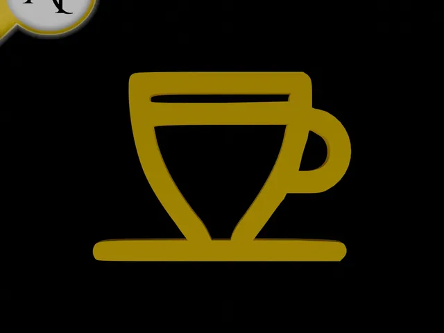 Simple Coffee Cup Symbol - 2D Art