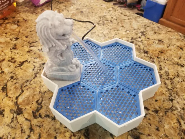 Singapore Merlion for Modular Desktop Fountain