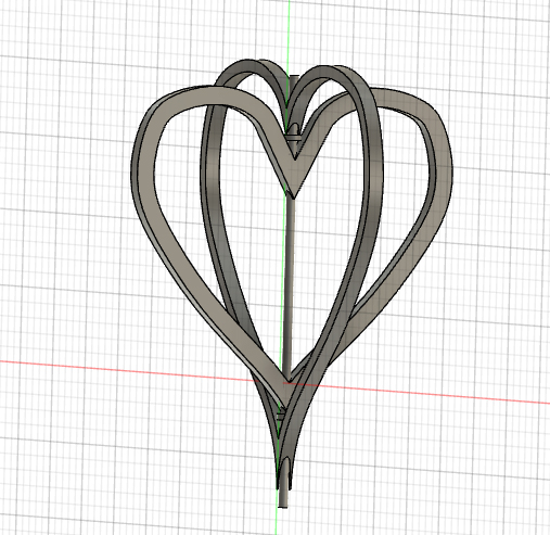 Cuori Girevoli Concentrici - Concentric revolving hearts