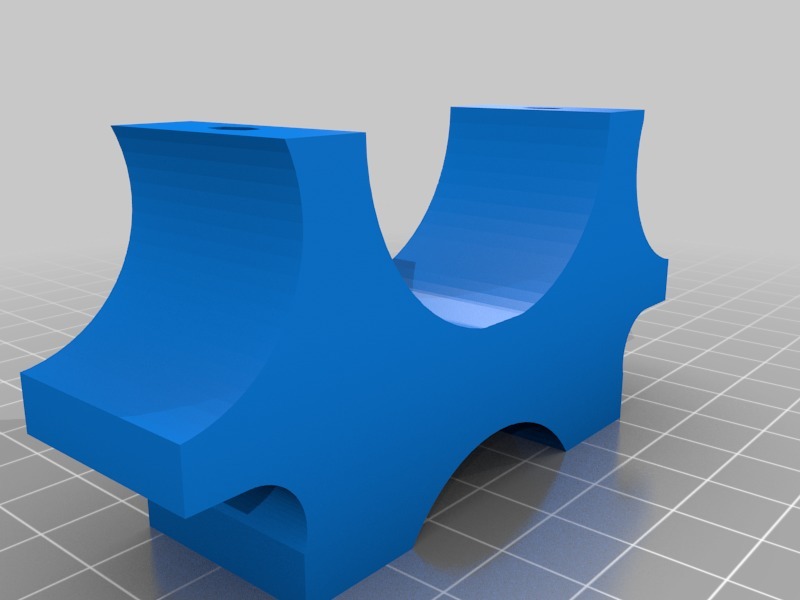 Shapeoko 3 Vacuum Holder (top of X/Z) by BiologyBen | Download free STL model | Printables.com