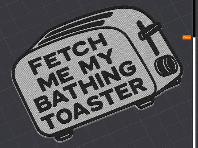 FETCH ME MY BATHING TOASTER
